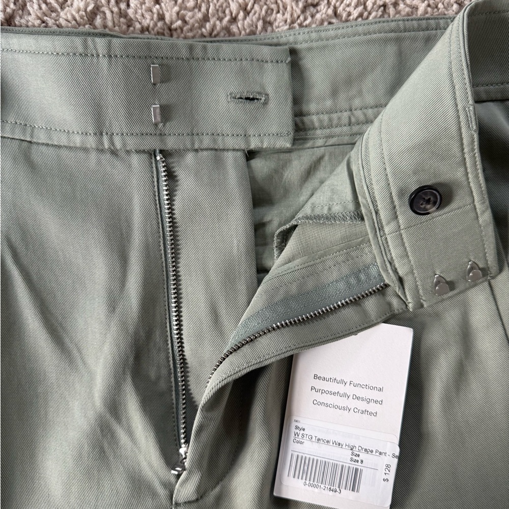 Everlane Tencel Way High Drape Pant NWT - Picture 7 of 10
